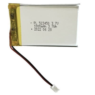 batería recargable 523450 del polímero de litio de 3.7V 1000mAh para el uso casero
