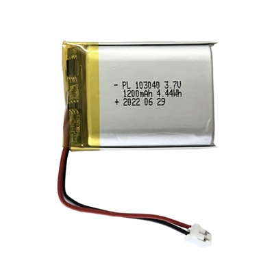 batería recargable 103040 del polímero de litio de 3.7V 1200mAh para los productos electrónicos de consumo