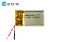 Pequeña impedancia de encargo 1KHz de la CA del peso 50mAh 2.0g de la batería 3.7V 301222 de Lipo